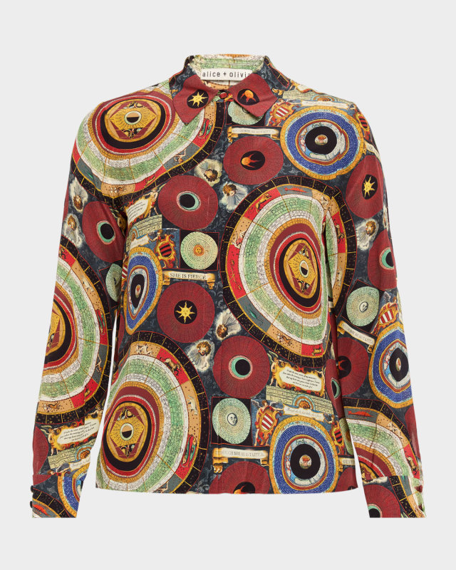 Hands of Time Willa Placket Top